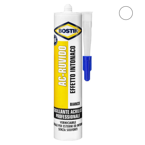 UHU Bostik Ac-RUVIDO Sigillante Plasto-ELASTICO Acrilico Bianco ML300 - UHU BOSTIK